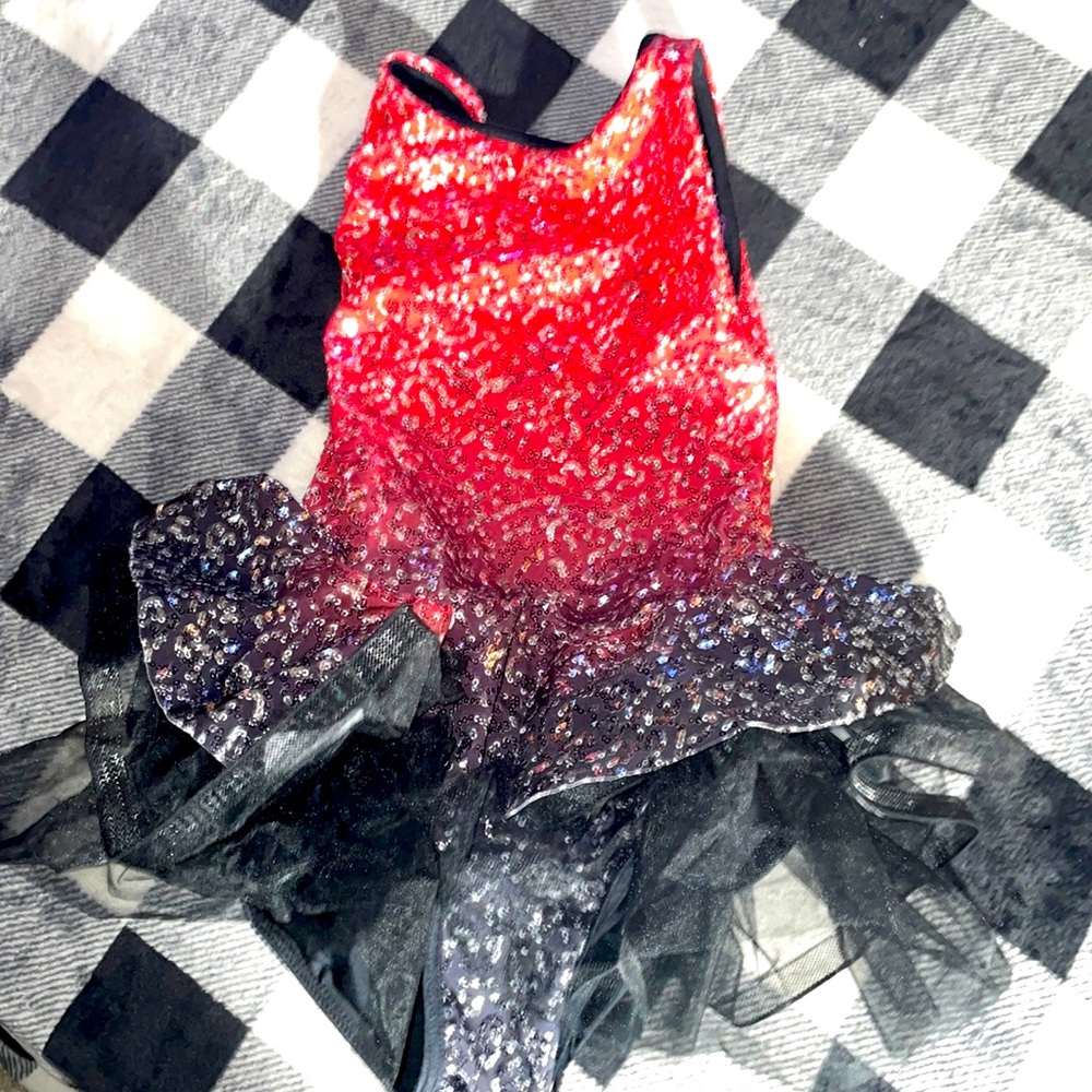 Weissman IC child’s sequins dance costume 6-8